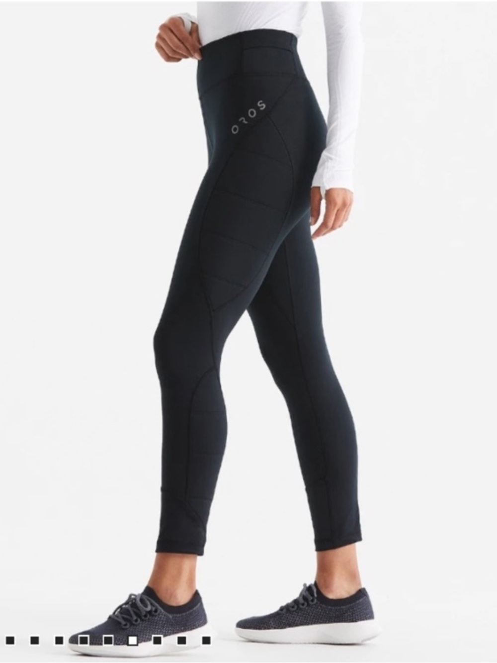 NWT OROS EXPLORER LEGGINGS Hiking Outdoor size Medium Black Gorpcore Active